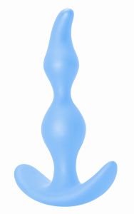 5002-02lola Анальная пробка Bent Anal Plug Blue 5002-02lola ― Секс Культура