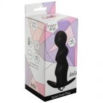 5008-03lola Анальная пробка с вибрацией Spiral Anal Plug Black (Батарейки ААА) 5008-03lola