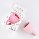 4000-15lola Менструальная чаша Natural Wellness Magnolia 15 ml light pink 4000-15lola