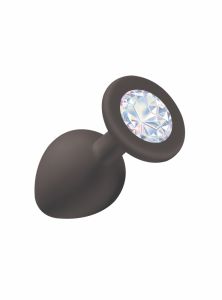 4012-08Lola Анальная пробка Emotions Cutie Medium Black moonstone crystal 4012-08Lola ― Секс Культура