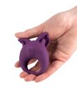 7200-03lola Перезаряжаемое кольцо для клиторальной стимуляции MiMi Animals Kitten Kiki Purple 7200-0