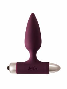 8015-03lola Анальная пробка с вибрацией Spice it up New Edition Glory Wine red 8015-03lola ― Секс Культура