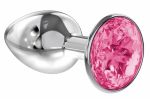 4009-03Lola Анальная пробка Diamond Pink Sparkle Small 4009-03Lola