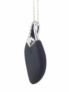 9300-02lola Вибро-кулон Liberty Leaf Black 9300-02lola ― Секс Культура