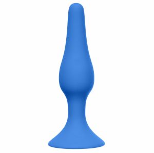4206-02Lola Анальная пробка Slim Anal Plug Medium Blue 4206-02Lola ― Секс Культура