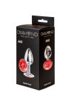 4009-06Lola Анальная пробка Diamond Red Sparkle Small 4009-06Lola