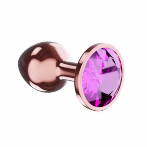 4023-02lola Анальная Пробка Diamond Quartz Shine L Розовое Золото 4023-02lola ― Секс Культура