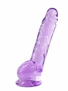 7086-02lola Прозрачный дилдо Intergalactic Luminous Purple 7086-02lola ― Секс Культура