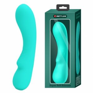 BI-014667-4 Вибратор Pretty Love Бирюзовый BI-014667-4 ― Секс Культура